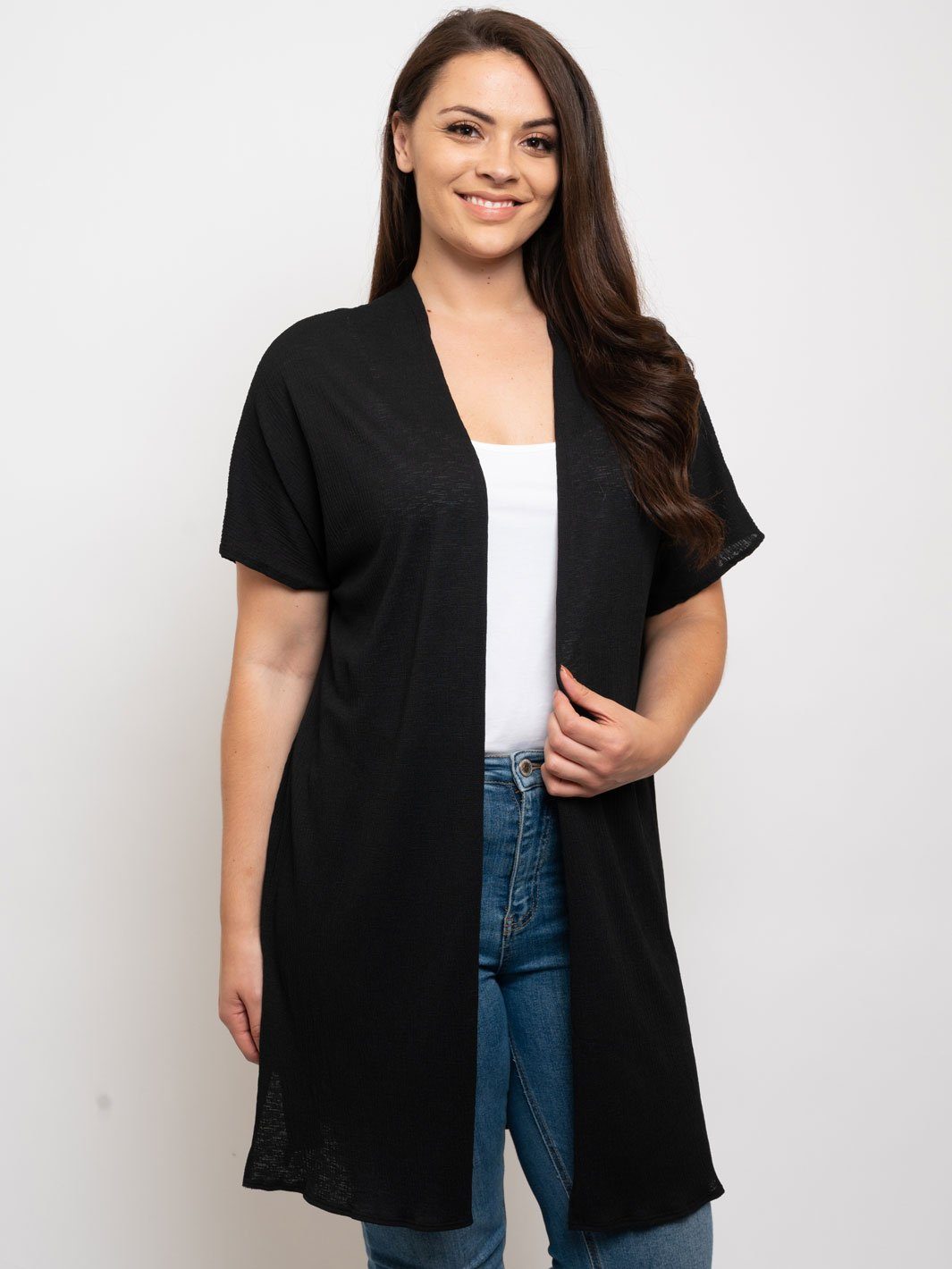 PLUS SIZE CARDIGAN