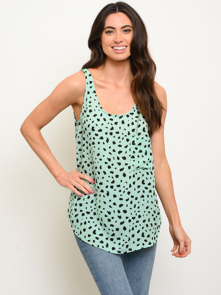 WOMEN'S SLEEVELESS TANK TOP