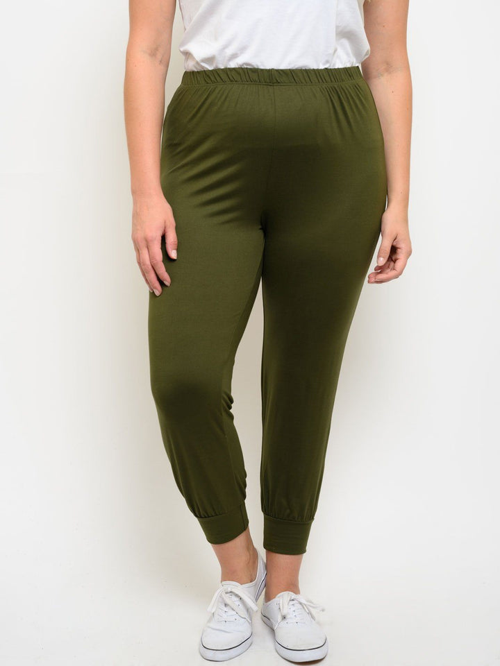 PLUS SIZE JOGGER PANTS