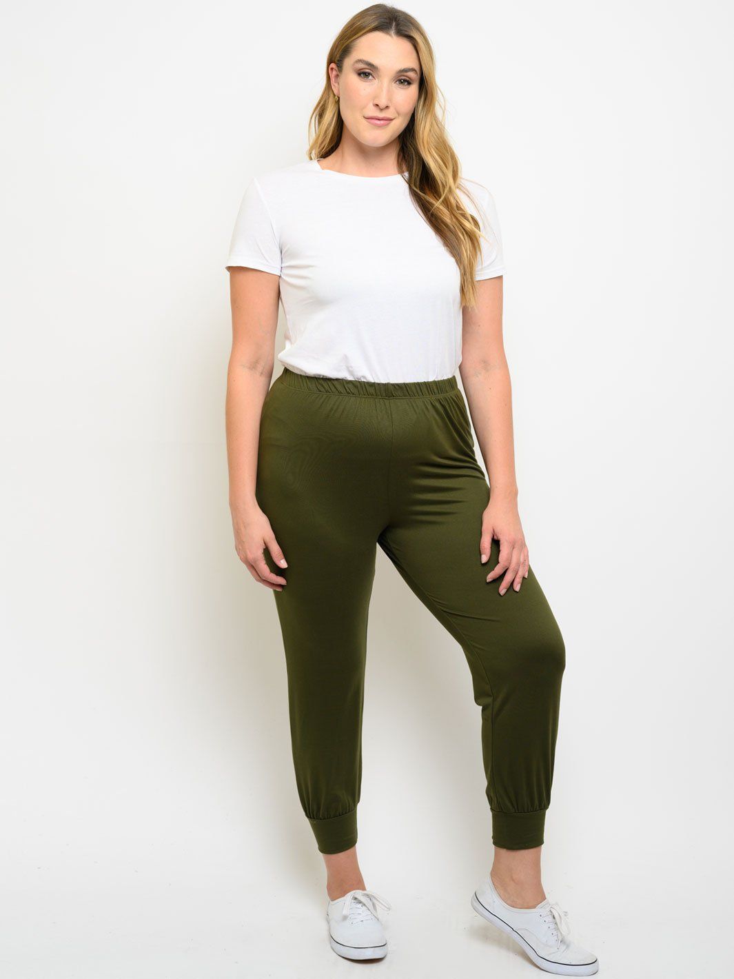 PLUS SIZE JOGGER PANTS
