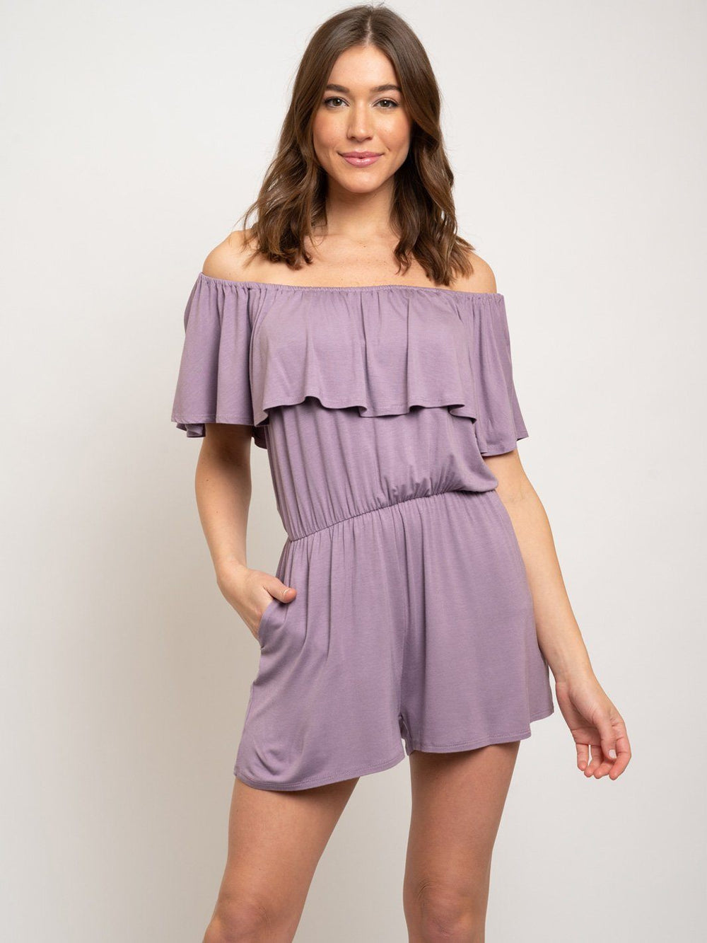 WOMEN'S RUFFLE ROMPER