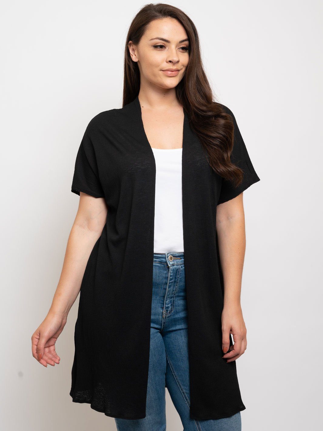 PLUS SIZE CARDIGAN