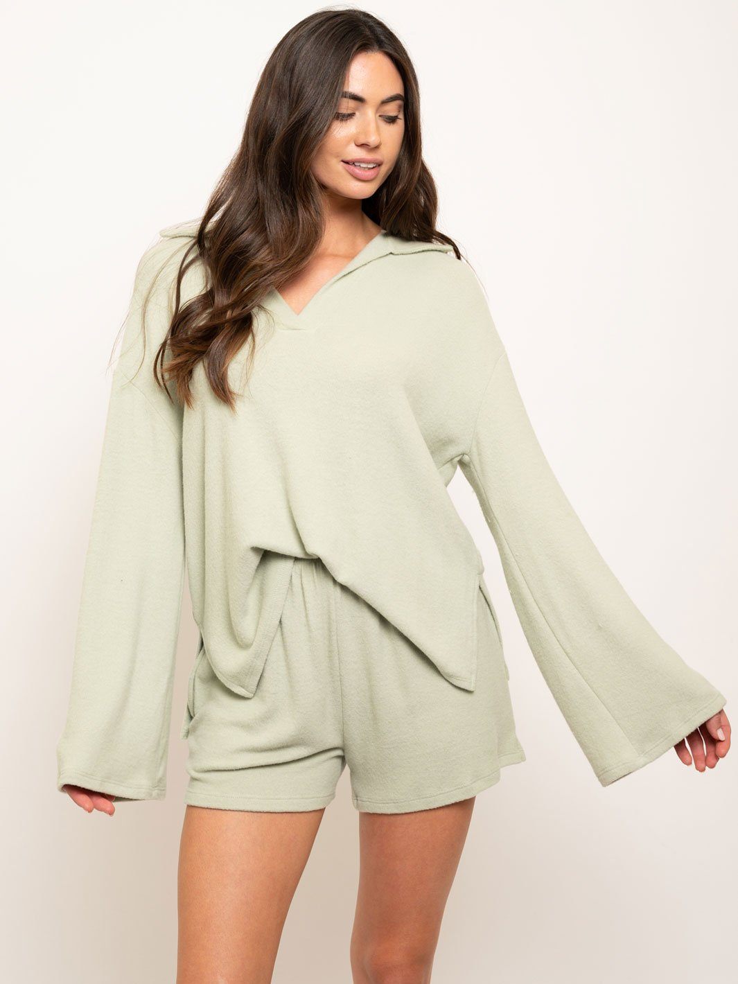 WOMEN'S BELL SLEEVES 2PC. SET