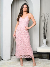 WOMEN'S CROCEHT MAXI DRESS