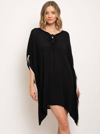 WOMEN'S TUNIC HIGH-LOW MINI DRESS