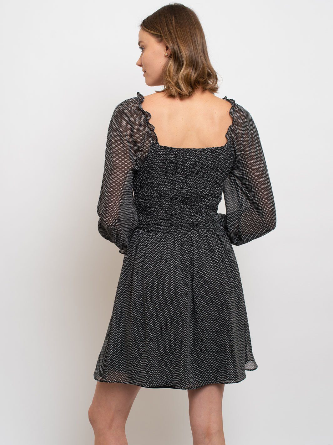 WOMEN'S LONG SLEEVE MINI DRESS