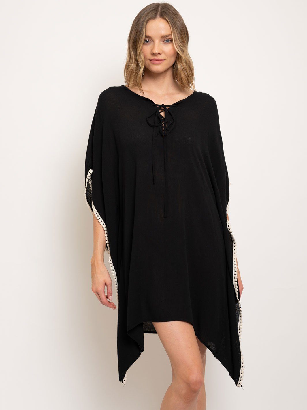 WOMEN'S TUNIC HIGH-LOW MINI DRESS