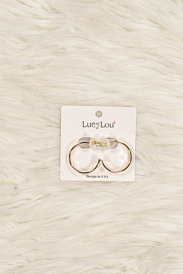 WOMEN'S HOOP EARRING