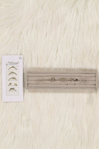 WOMEN'S ASSORTED SHAPES GOLD STEEL RINGS