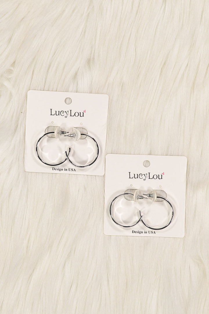 WOMEN'S HOOP EARRING