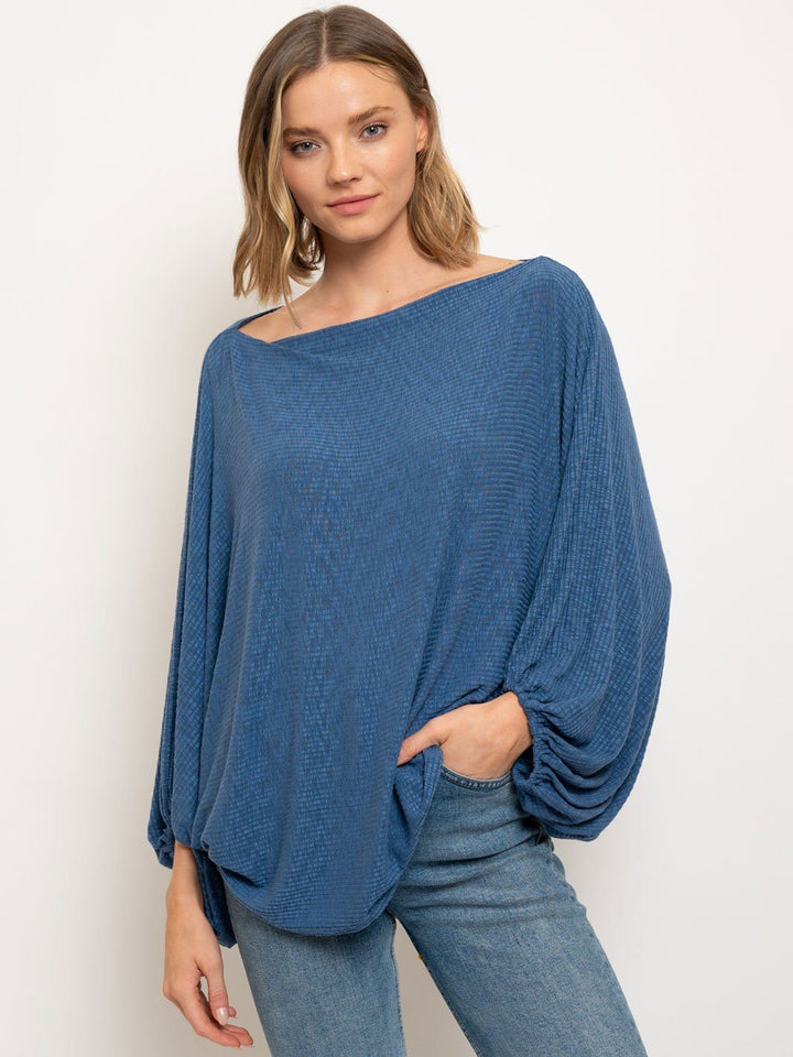 WOMEN'S 3/4 SLEEVES TUNIC TOP