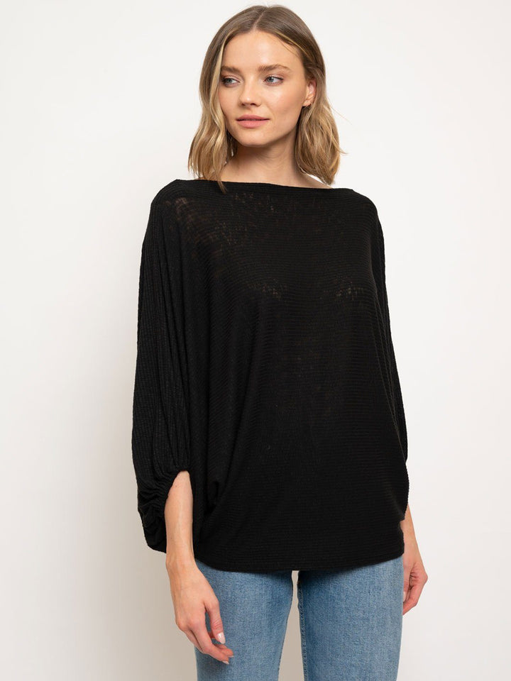 WOMEN'S 3/4 SLEEVES TUNIC TOP