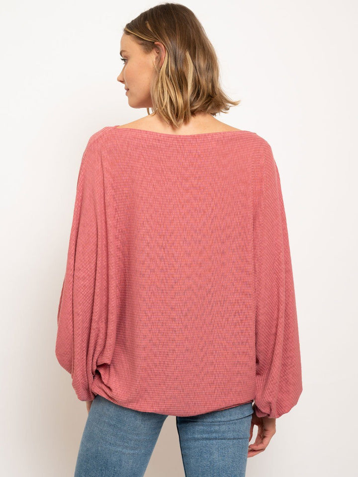 WOMEN'S 3/4 SLEEVES TUNIC TOP