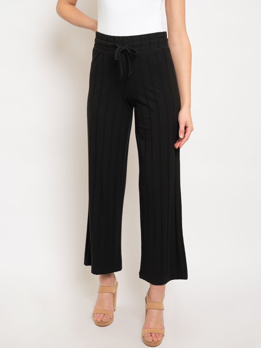WOMEN'S RIBBED LONG PANTS