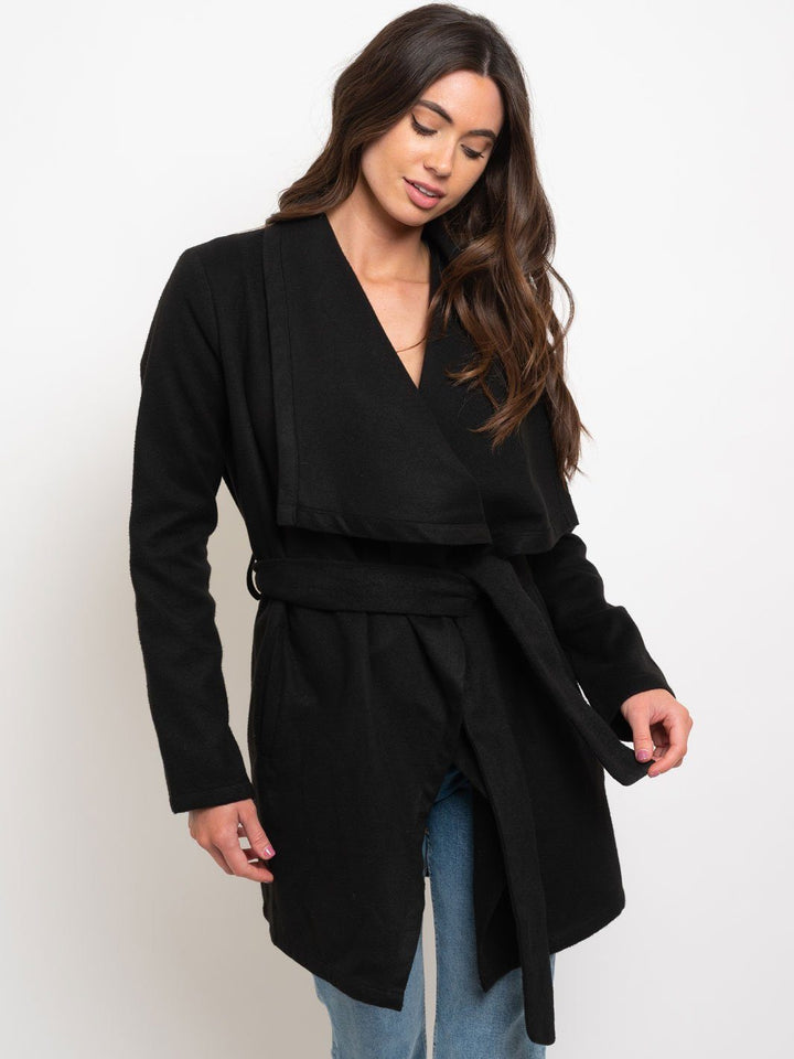 WOMEN'S WRAP COAT