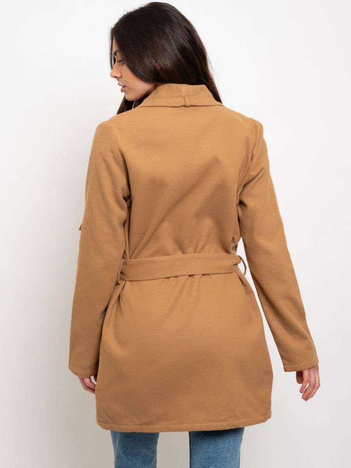 WOMEN'S WRAP COAT