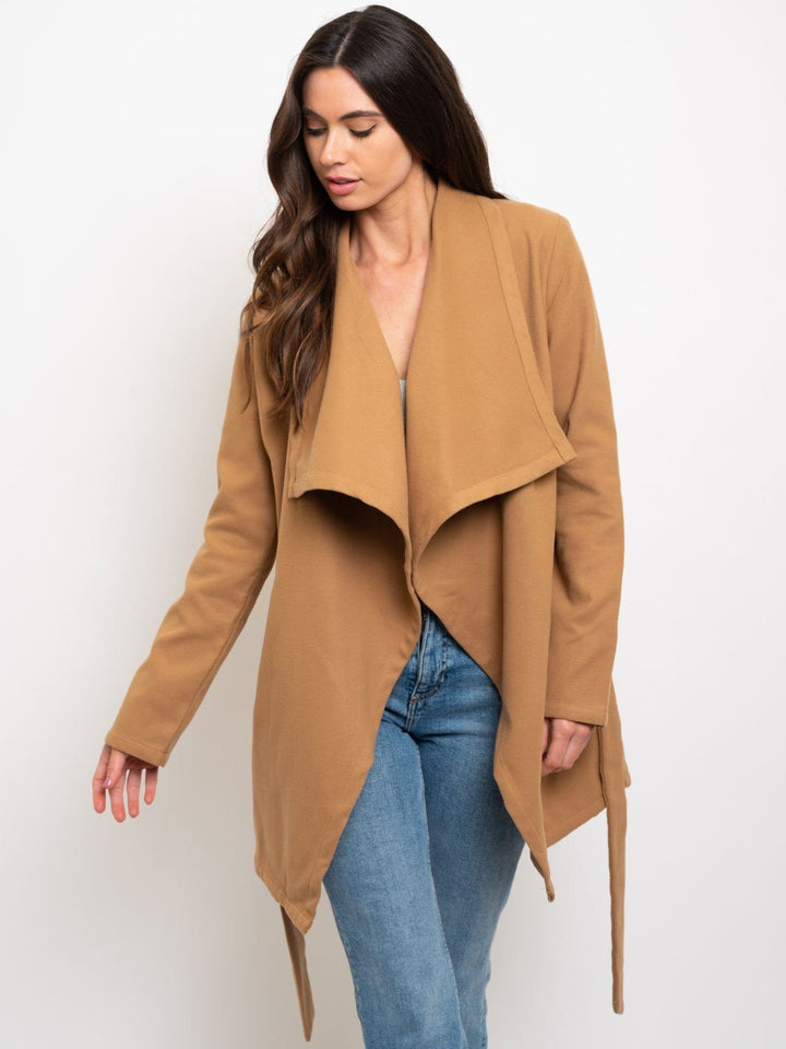 WOMEN'S WRAP COAT