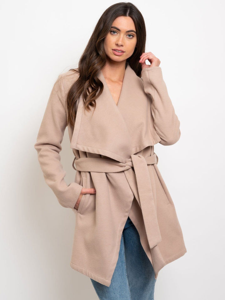 WOMEN'S WRAP COAT