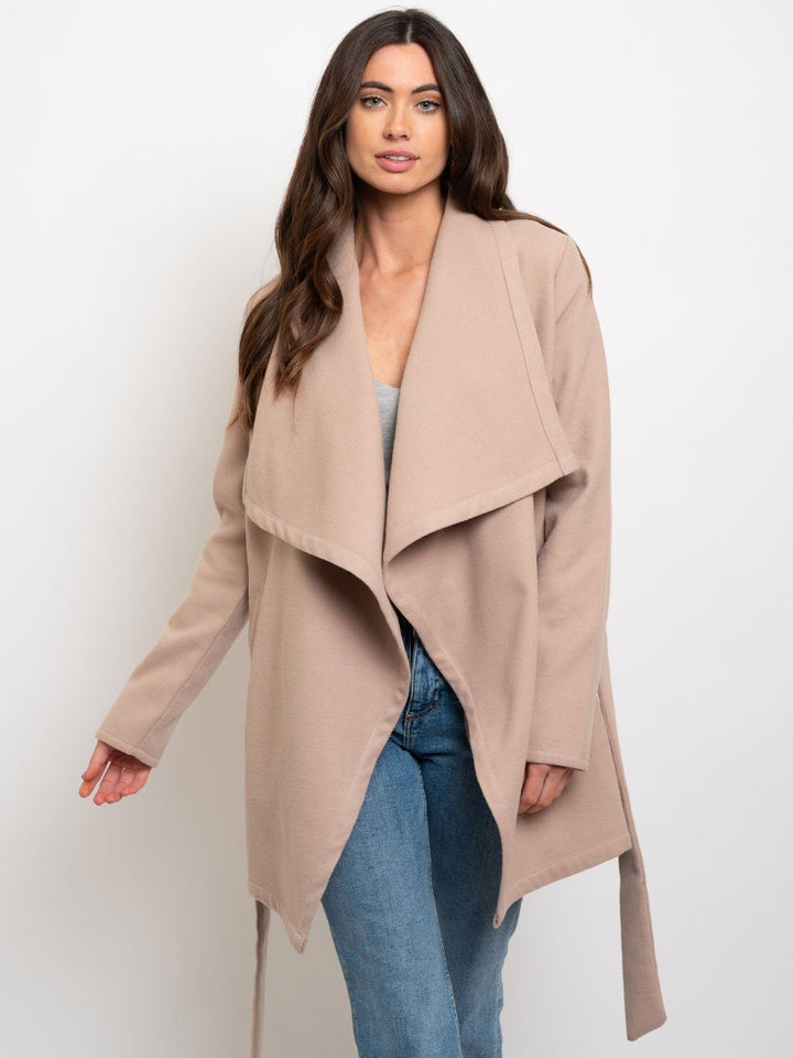 WOMEN'S WRAP COAT