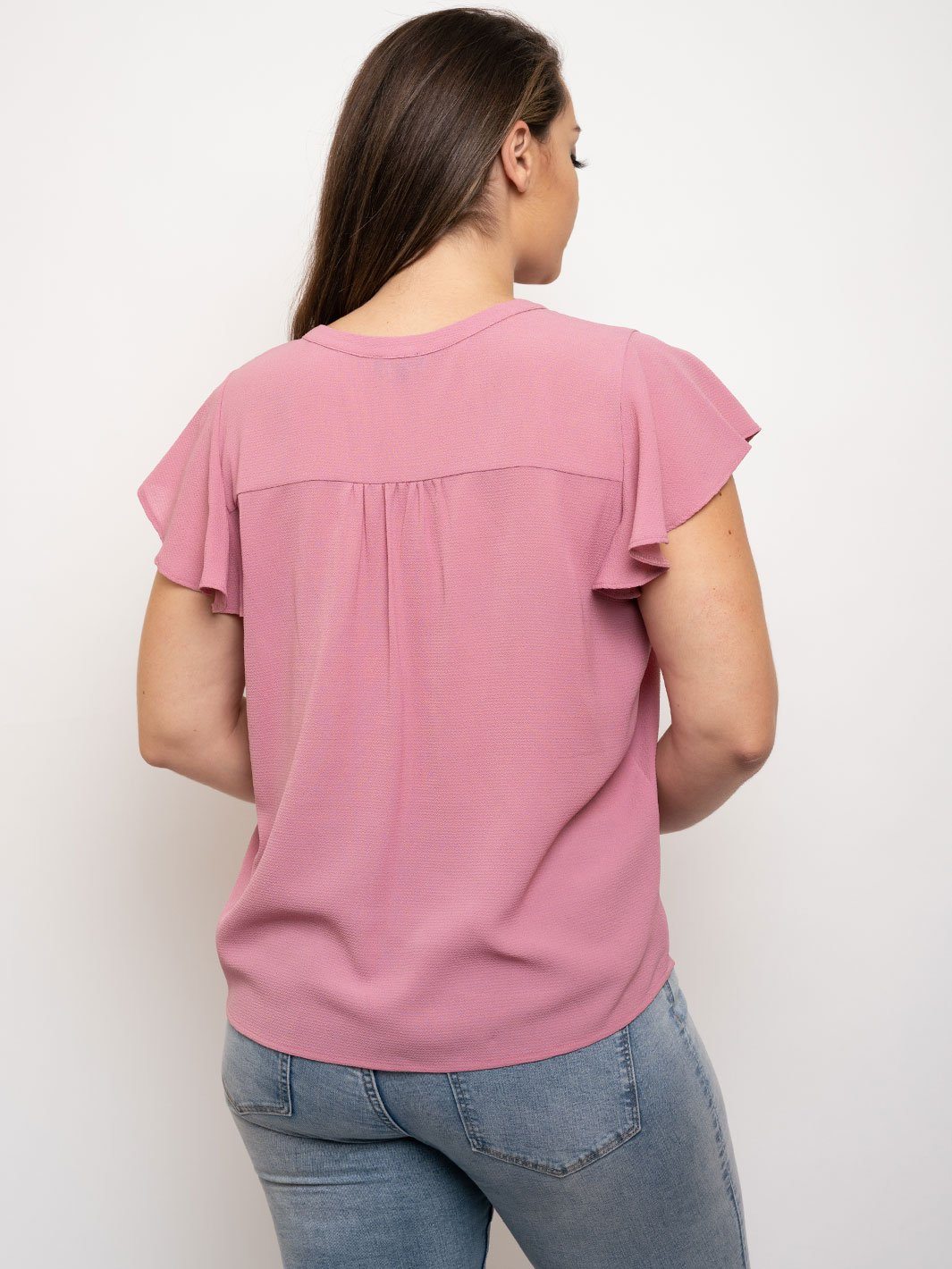 PLUS SIZE SHORT SLEEVE TOP