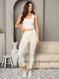 WOMEN'S SOLID BASIC LEGGINGS