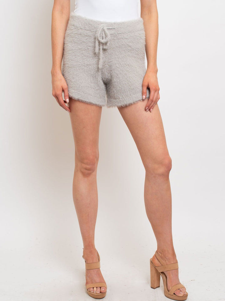 WOMEN'S WEEKEND FUZZY SHORTS
