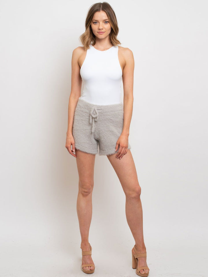WOMEN'S WEEKEND FUZZY SHORTS
