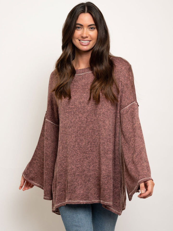 WOMEN'S BELL SLEEVES TUNIC TOP