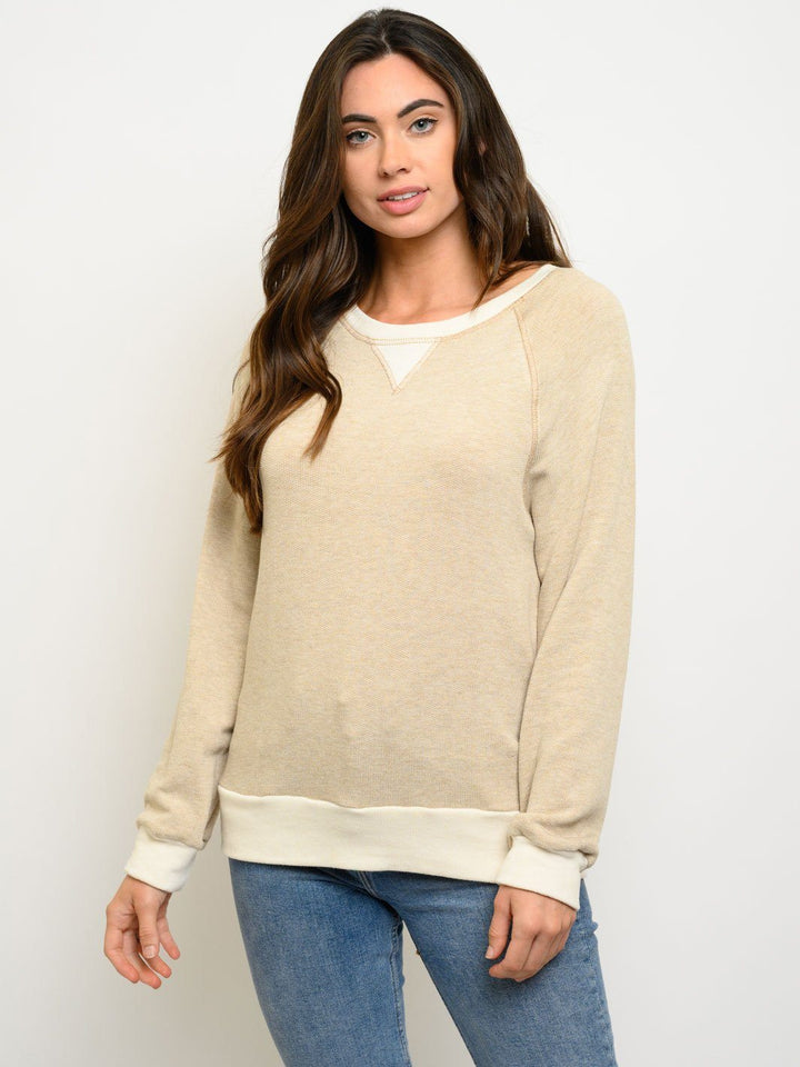 WOMEN'S FRENCH TERRY SWEATSHIRT TOP