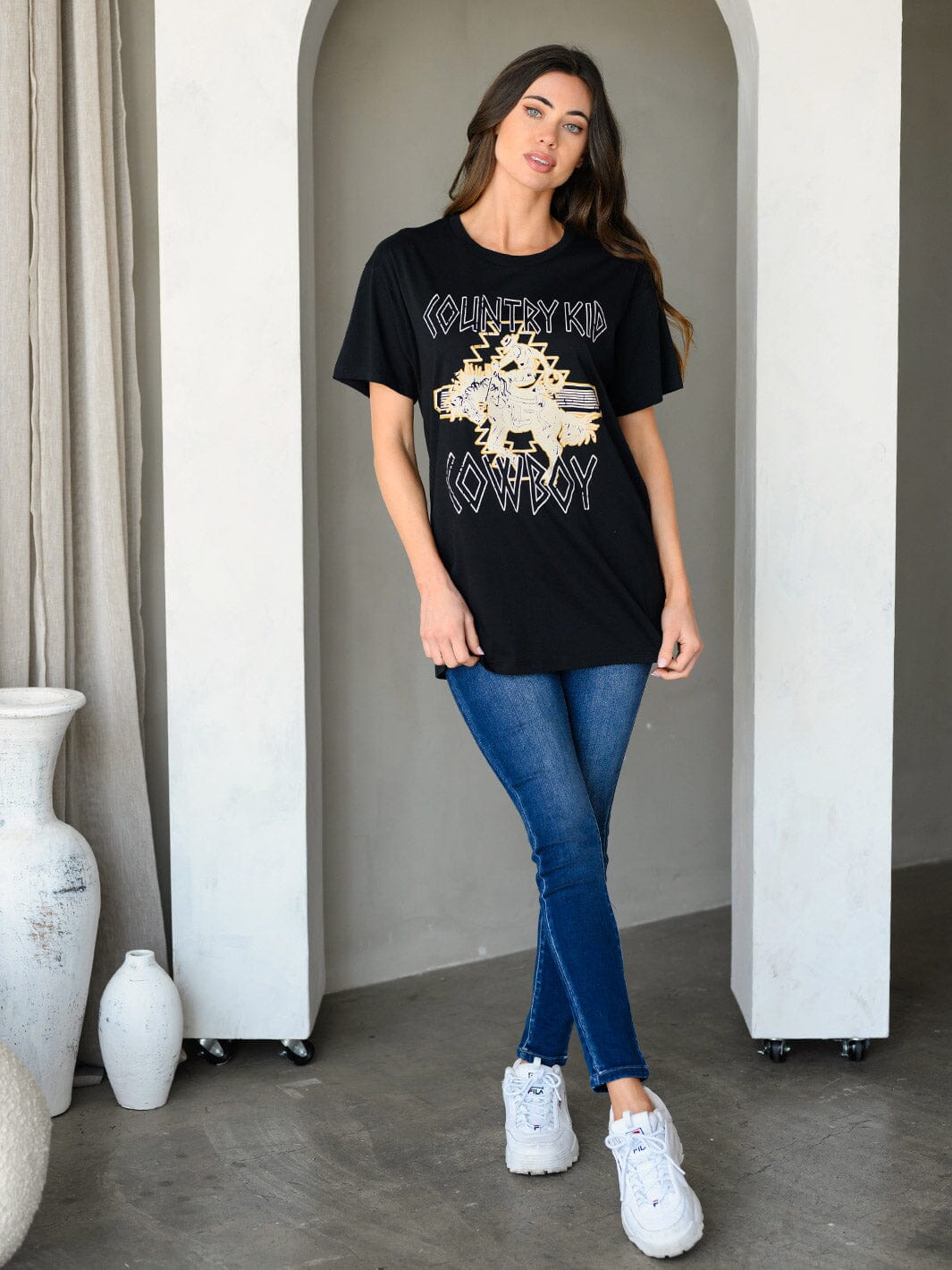 WOMEN'S SHORT SLEEVE GRAPHIC BASIC T-SHIRT