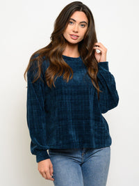 WOMEN'S LONG SLEEVE SWEATER
