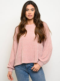 WOMEN'S LONG SLEEVE SWEATER