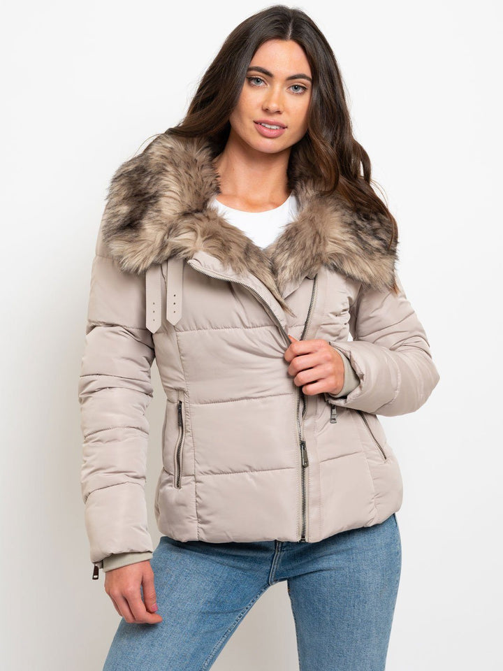 WOMEN'S MID-LENGTH CREPE JACKET