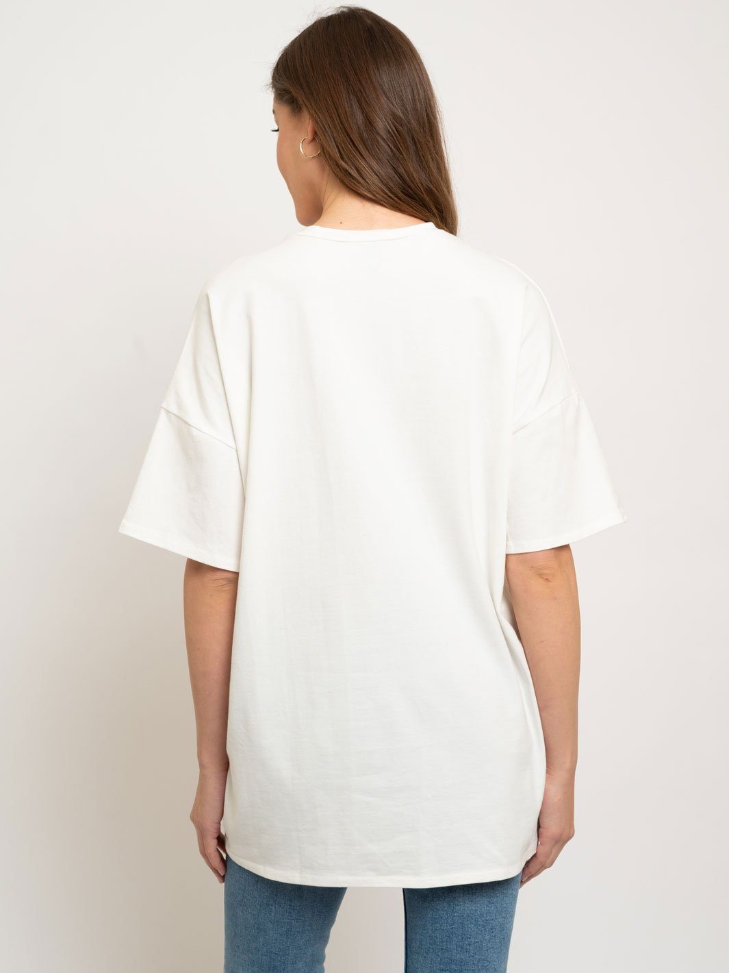 WOMEN'S GRAPHIC "WOMAN" TOP