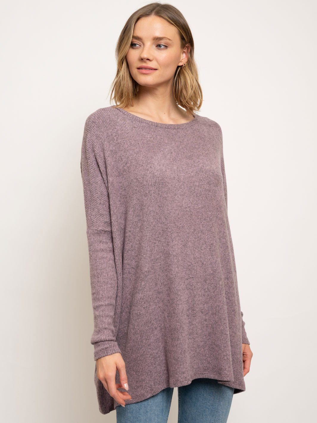 WOMEN'S LONG SLEEVE TUNIC TOP