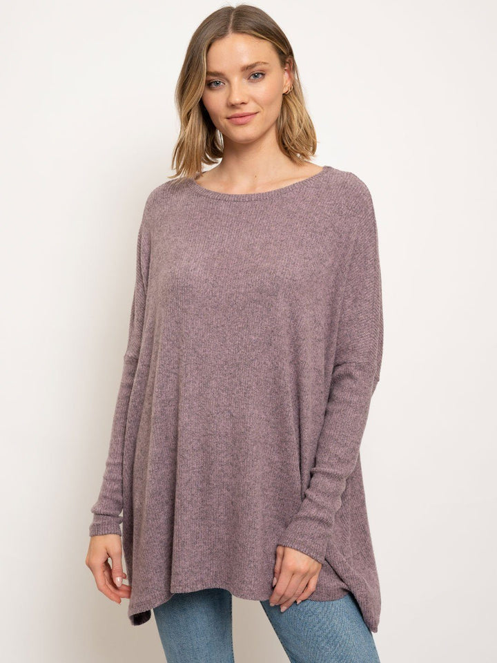 WOMEN'S LONG SLEEVE TUNIC TOP