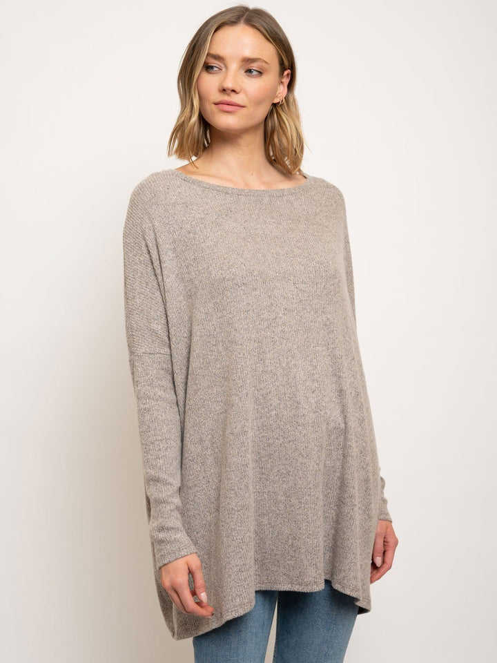 WOMEN'S LONG SLEEVE TUNIC TOP