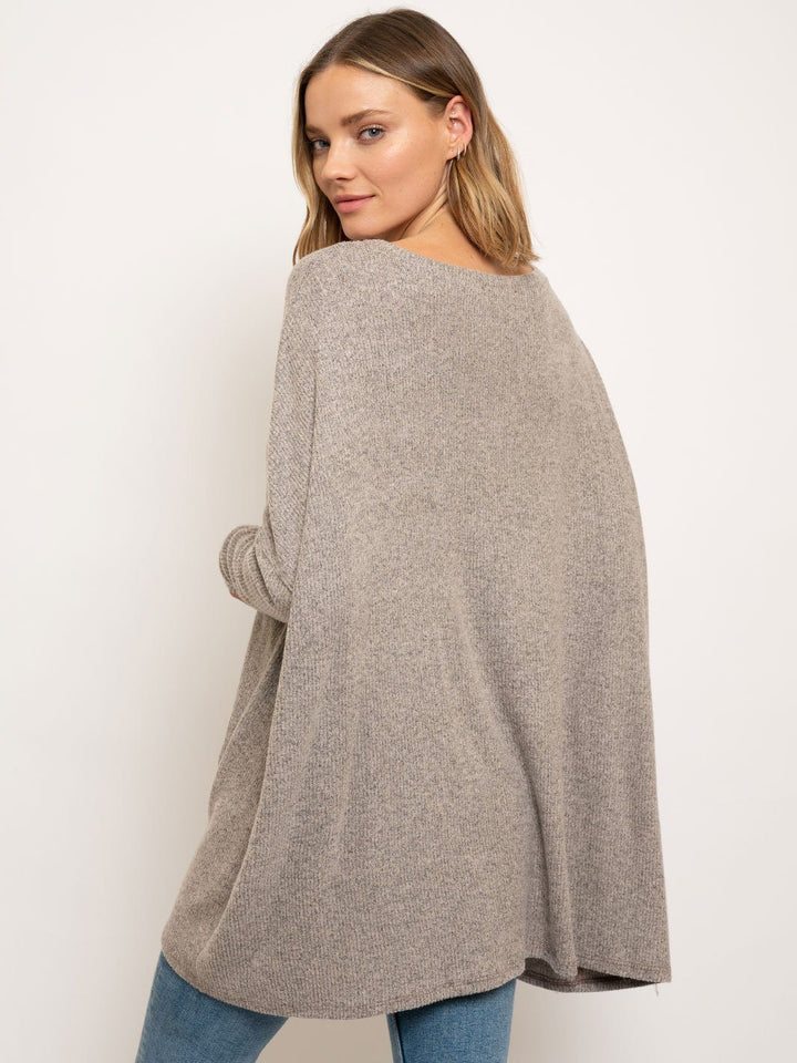 WOMEN'S LONG SLEEVE TUNIC TOP