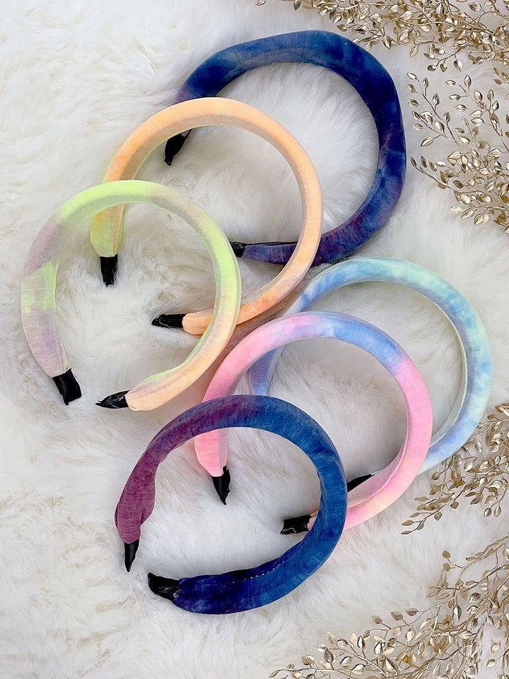 MULTI COLOR TIE DYE HEADBAND