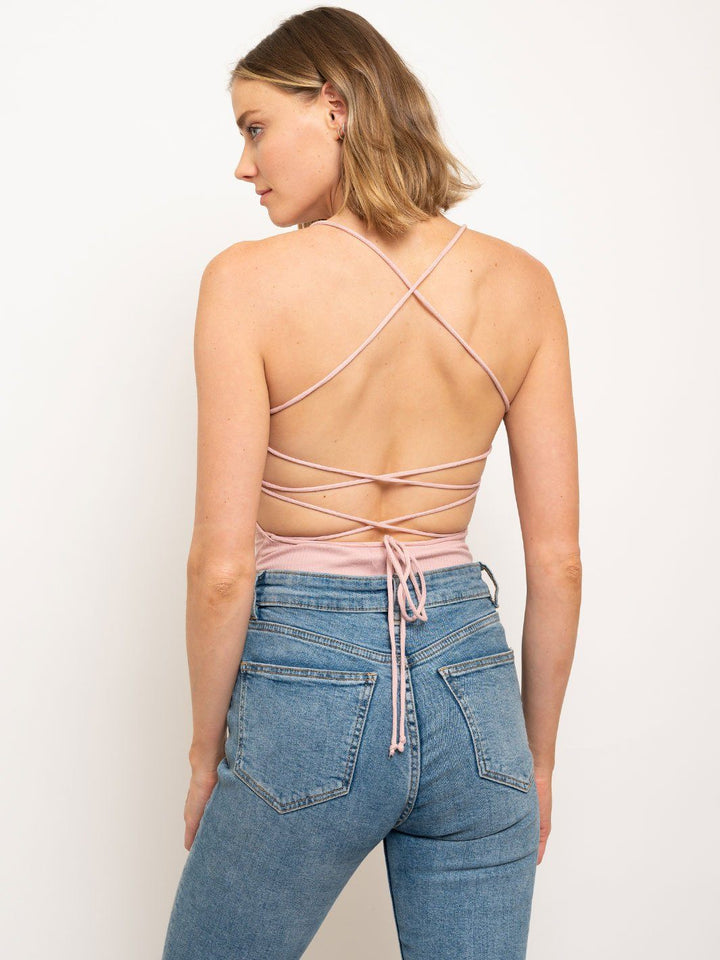 WOMEN'S BACK STRAPS BODYSUIT