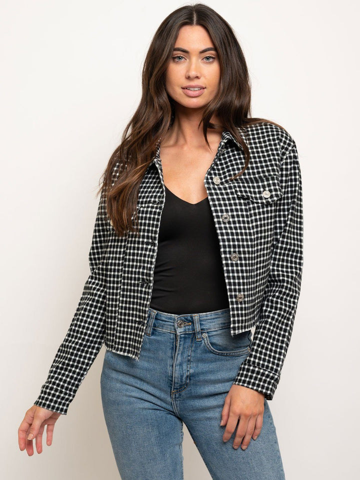 WOMEN'S BUTTON UP JACKET