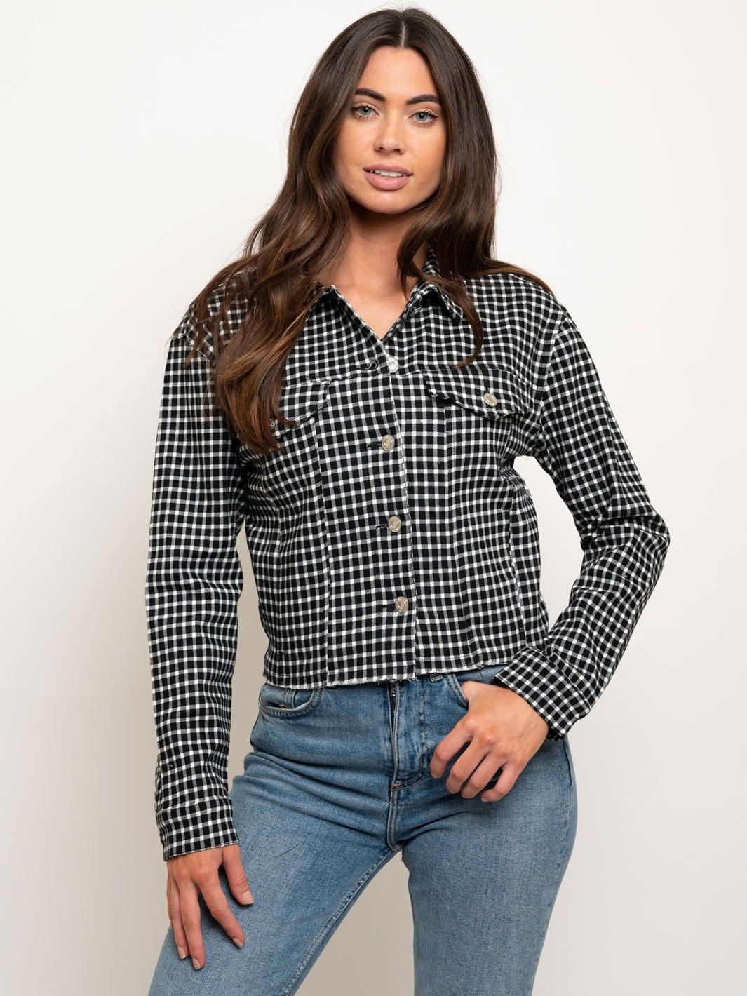 WOMEN'S BUTTON UP JACKET