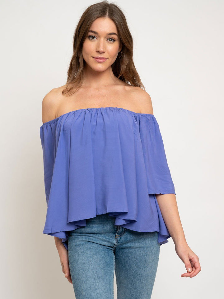 WOMEN'S OFF SHOULDER TOP