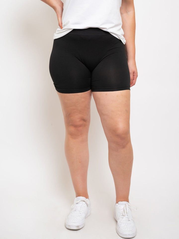 PLUS SIZE MINI LEGGINGS SHORT