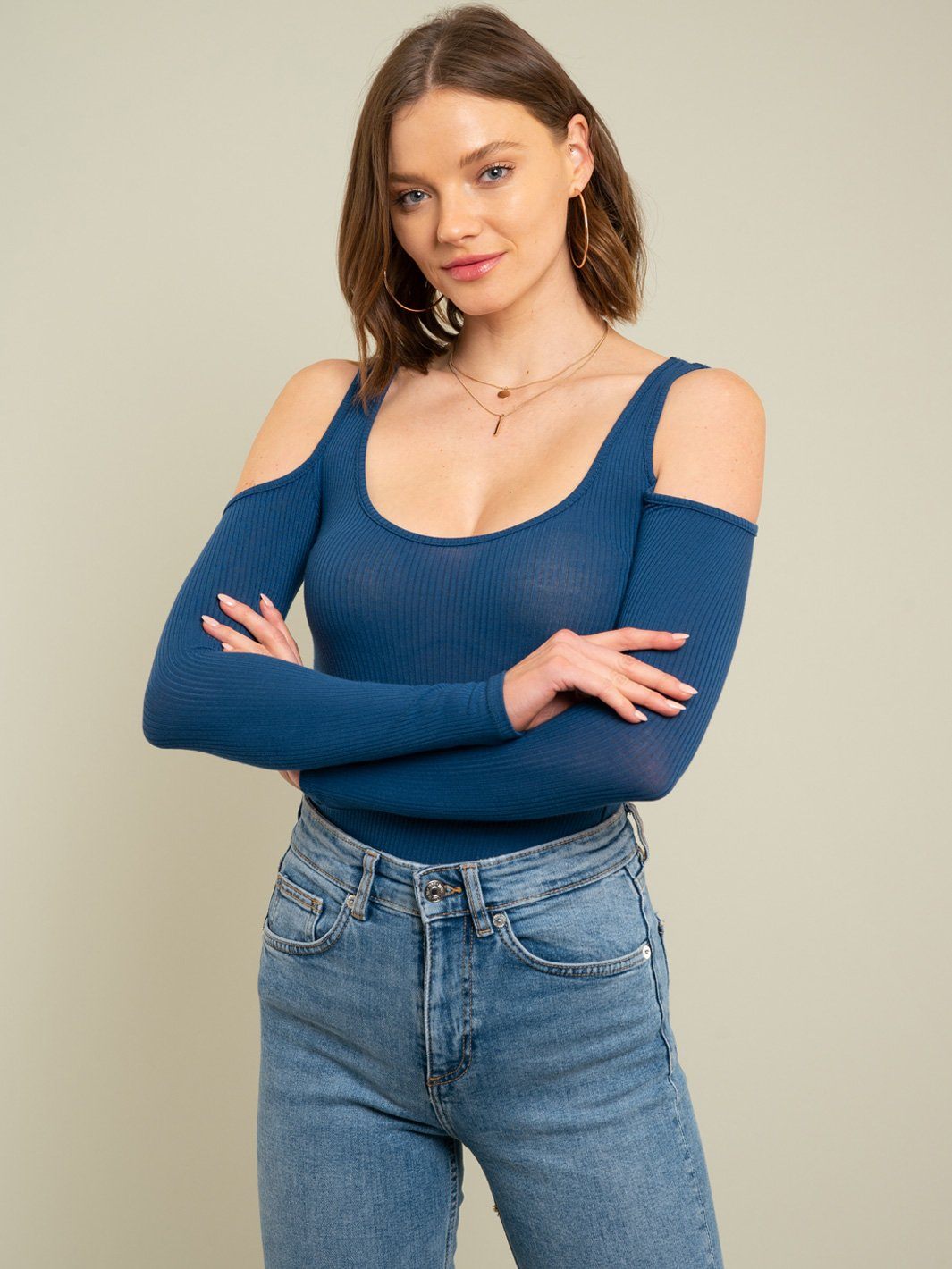 WOMEN'S OFF SHOULDER BODYSUIT