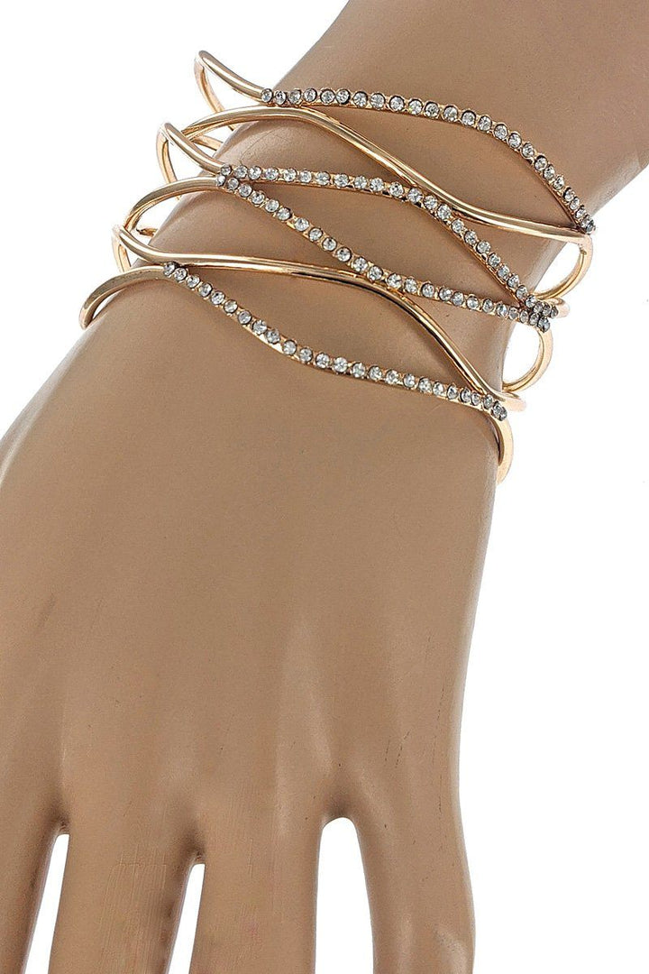 Cuff Rhinestone Bracelet