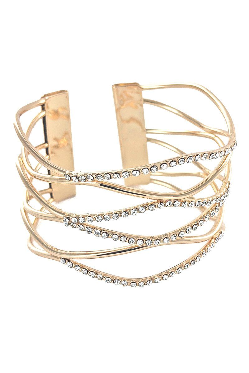 Cuff Rhinestone Bracelet