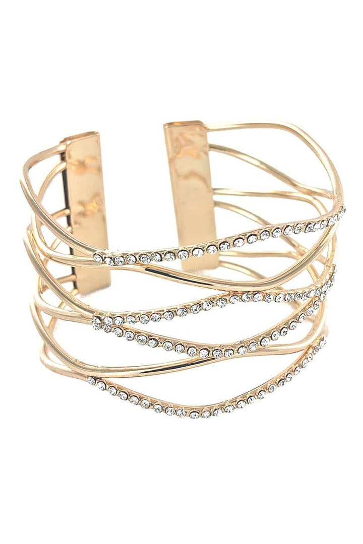 Cuff Rhinestone Bracelet