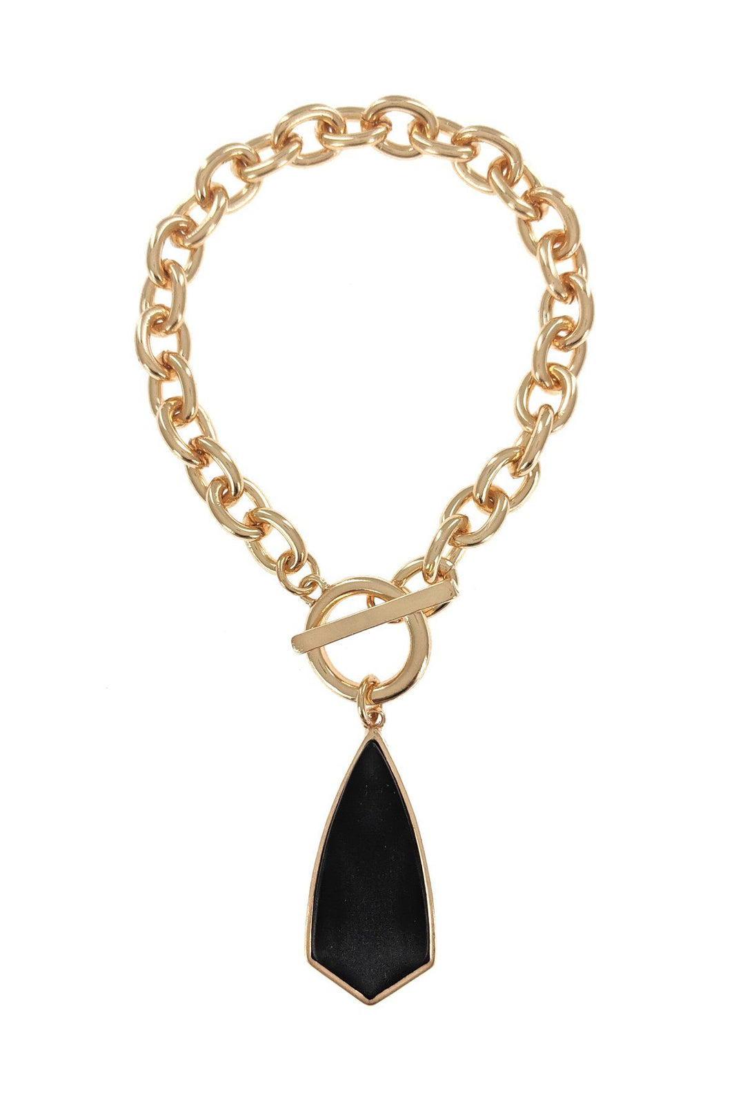 Semi Precious Stone Locket Bracelet