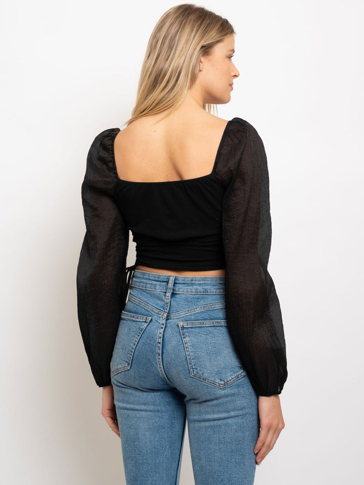 WOMEN'S BABY RIB CROP TOP